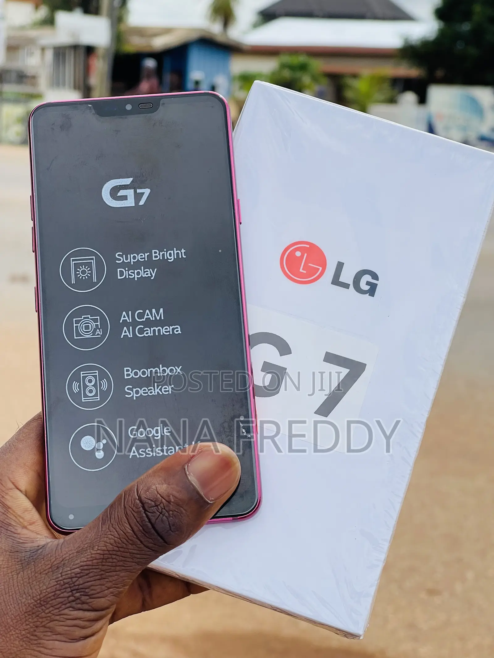 New LG G7 ThinQ 64 GB Purple