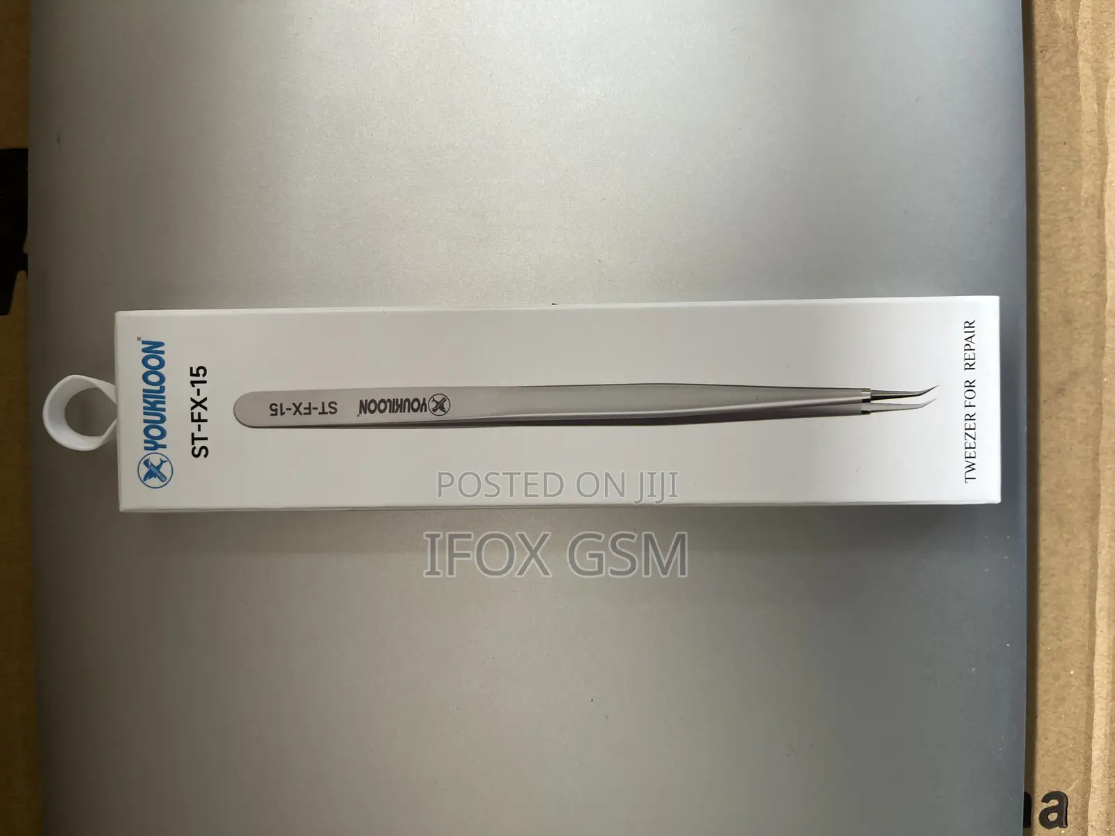 Curved Edge Tweezers for Repairs
