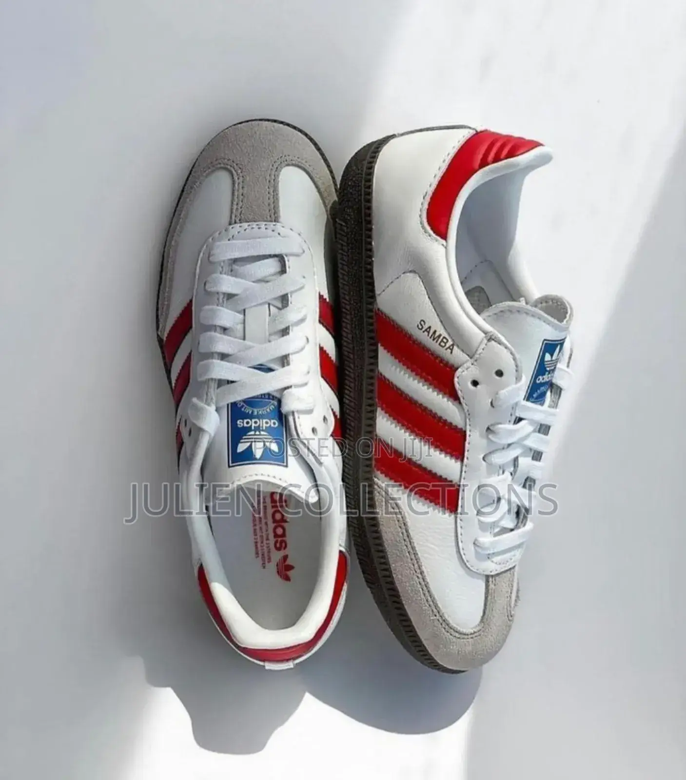 Adidas Samba Og White and Red