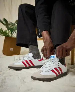 Adidas Samba Og White and Red