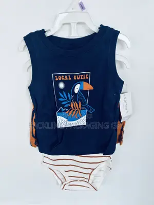 Carter’S 3-Piece Baby Boy Kids Outfit Wear Clothes Set