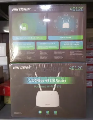 Hikvision 4g Universal Router 1200mbps 4g12c Dual Band