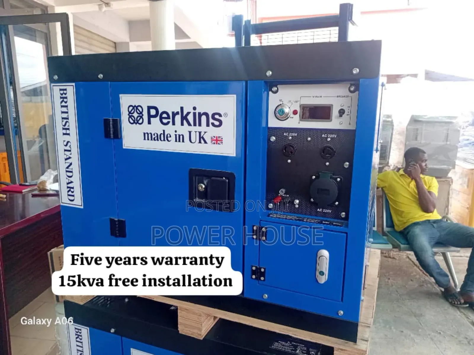 Rv and Compion Gen Set 15kva 16500watts Diesel