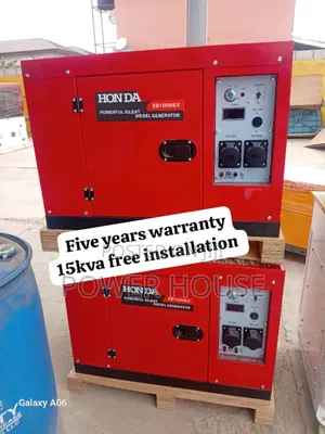 Principle Power Honda Diesel Engine 15kva 16500watts