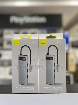 Baseus 8-in-1 Usb C Hub Docking Station, Usb C Adapter.