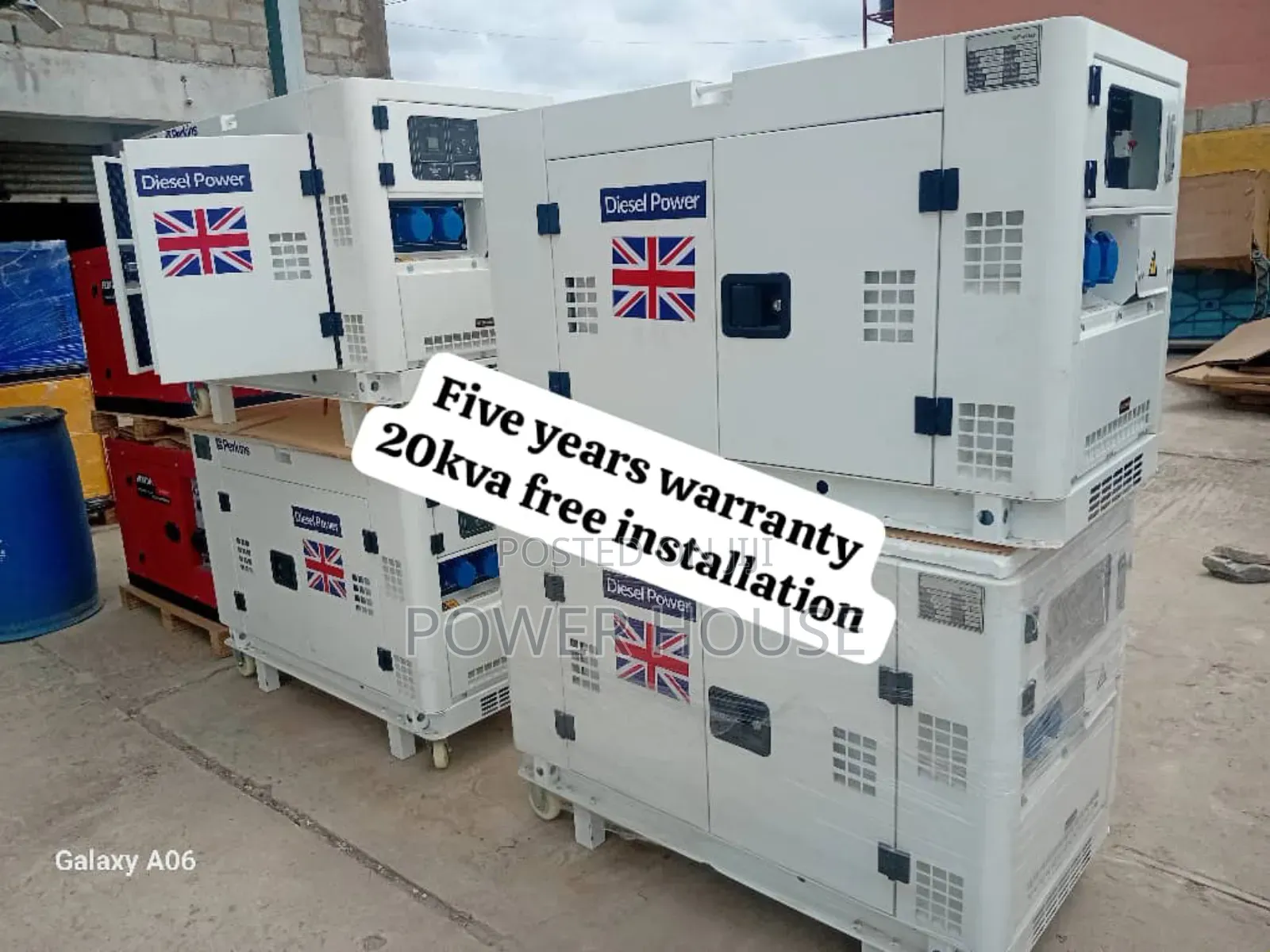 Residential Perkins 20kva Diesel Engine
