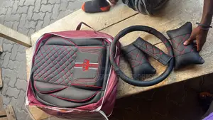 Seat Cover Complete Leather With Steer Cover