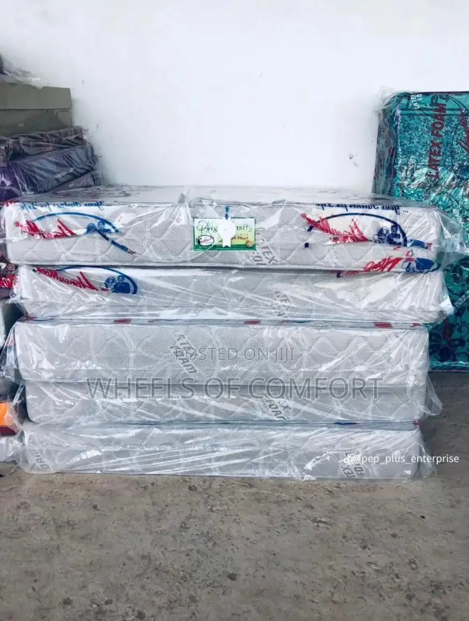 Hd1 Latex Foam Mattress 10inches Jacquard