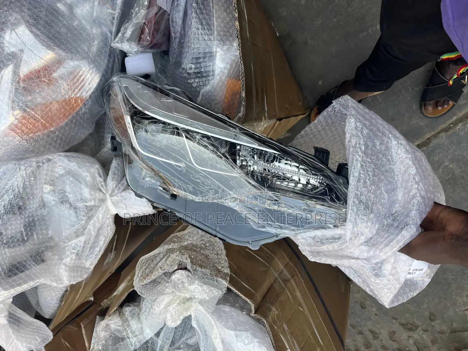 Toyota Corolla 2017 2018 2019 Headlight White 2 York