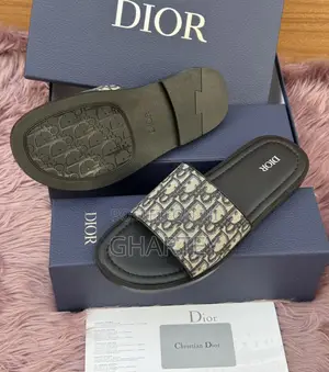 Canvas Upper Dior Unique Slippers || for Men