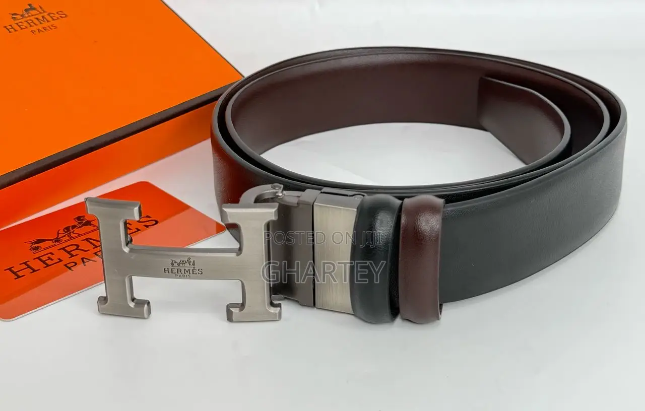 Hermes Reversible Leather Belt