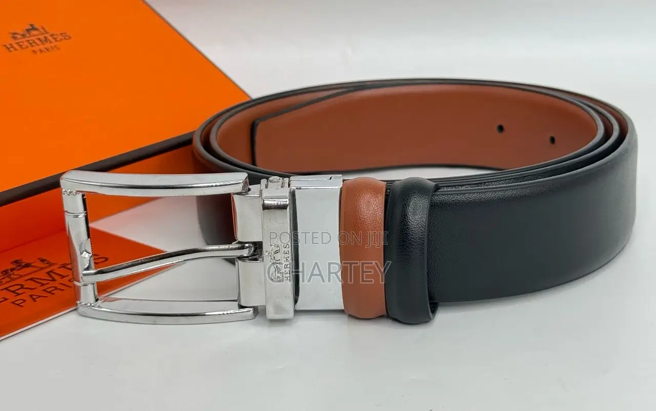 Hermes Reversible Leather Belt