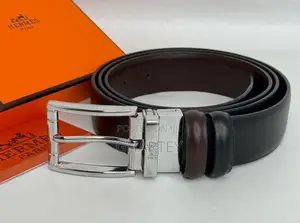Hermes Reversible Leather Belt