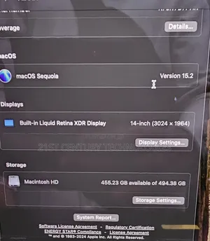 Laptop Apple MacBook Pro 2024 M4 14-inch 16GB Apple M4 Pro SSD 512GB