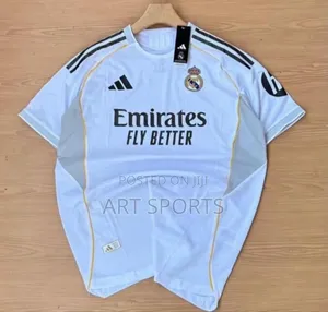2025/2026 Real Madrid Home Jersey