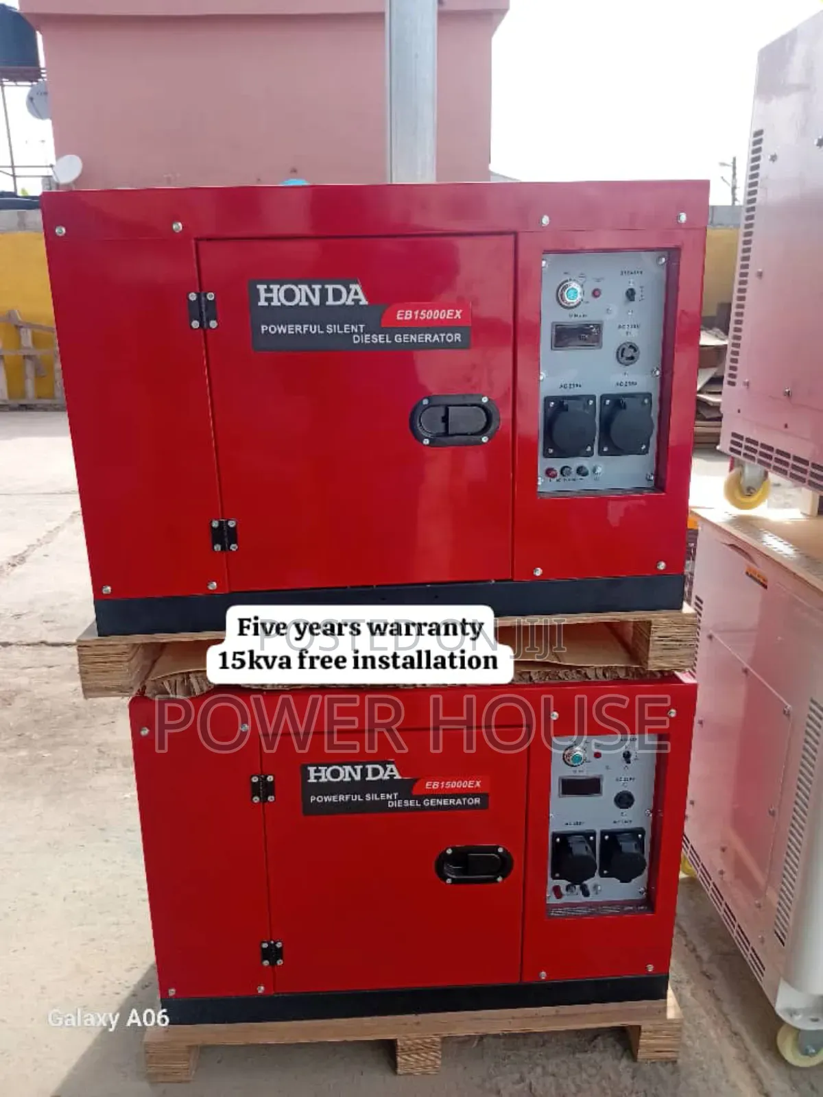 Digital Generator Control Honda Diesel Generator 15kva