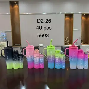 Colourful 3 Set Water Bottles