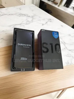 New Samsung Galaxy S10 128 GB Black