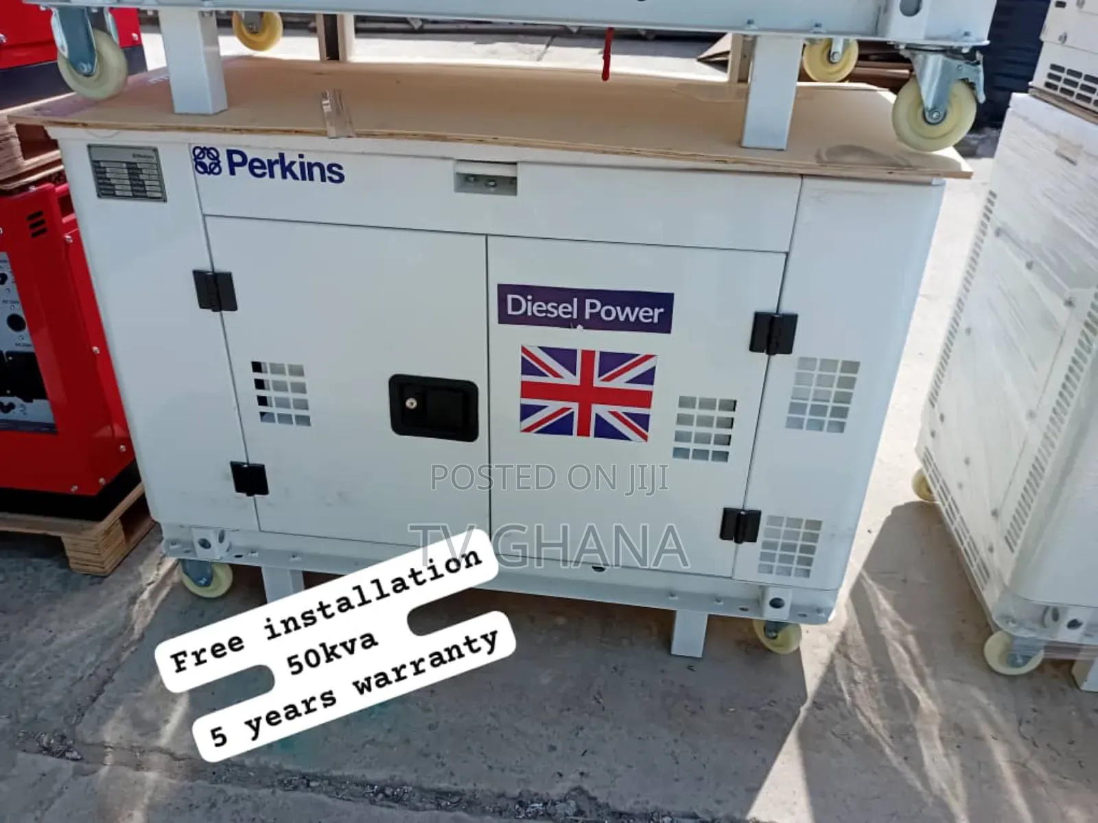 Nomad Power 35kva Perkins