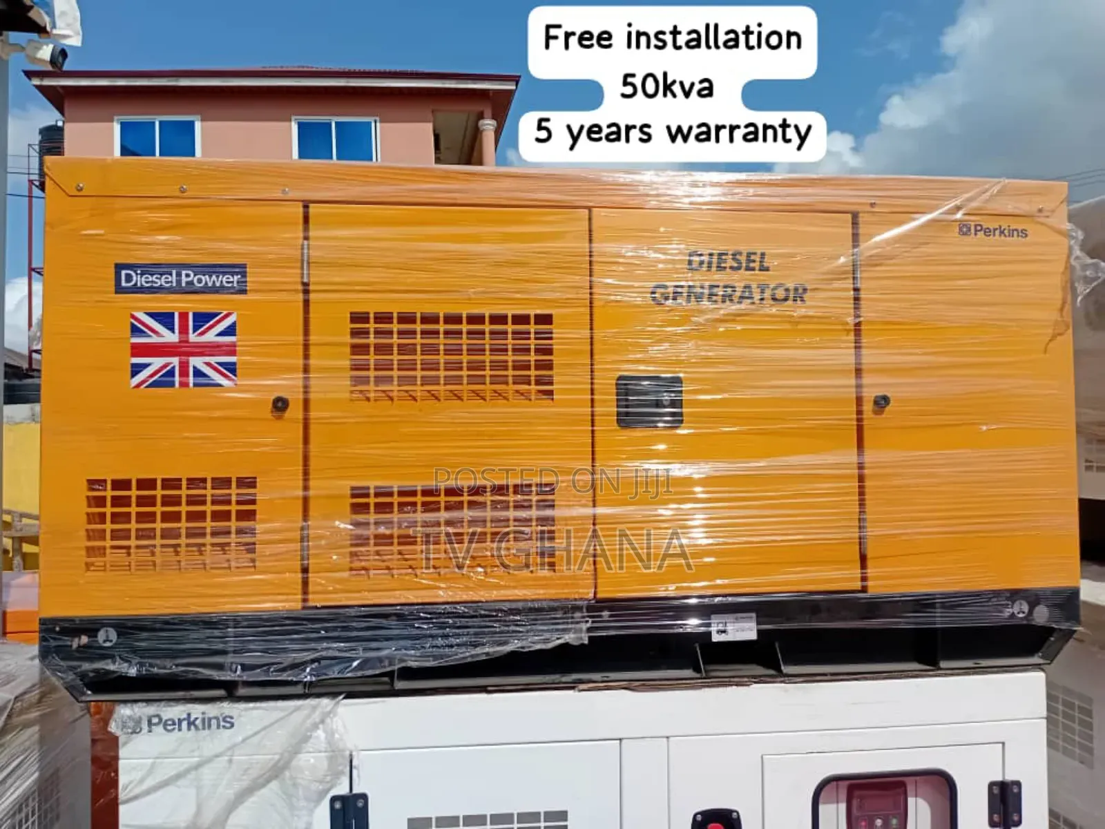 Safehouse Generator 50kva Perkins