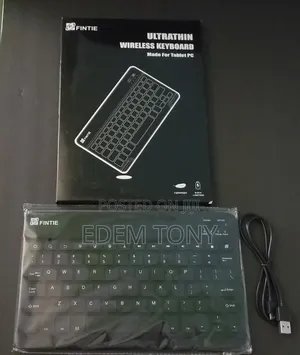 Ultra Thin Wireless Keyboard for iPad, Tablets and Phones