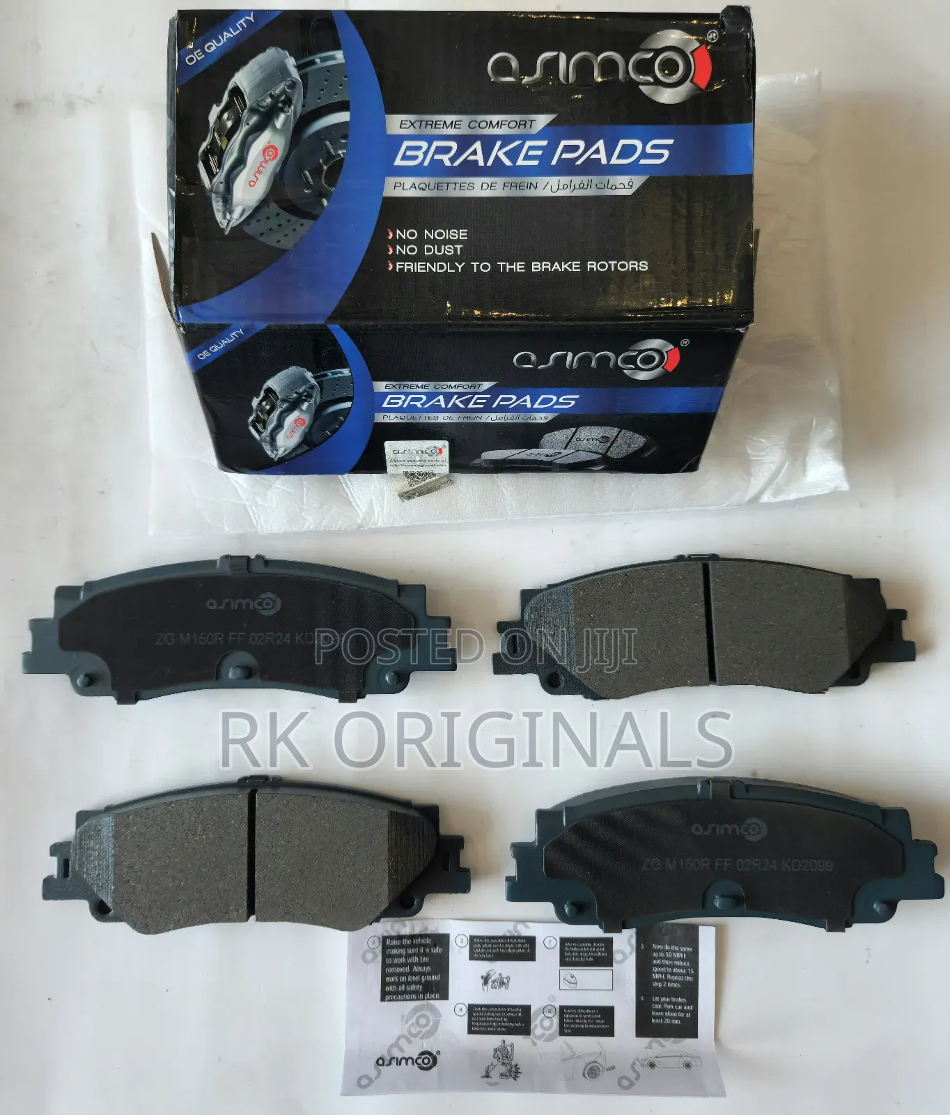 Lx600/Tundra/Sequoia 22-24 Ceramic Back Brake Pad From Usa