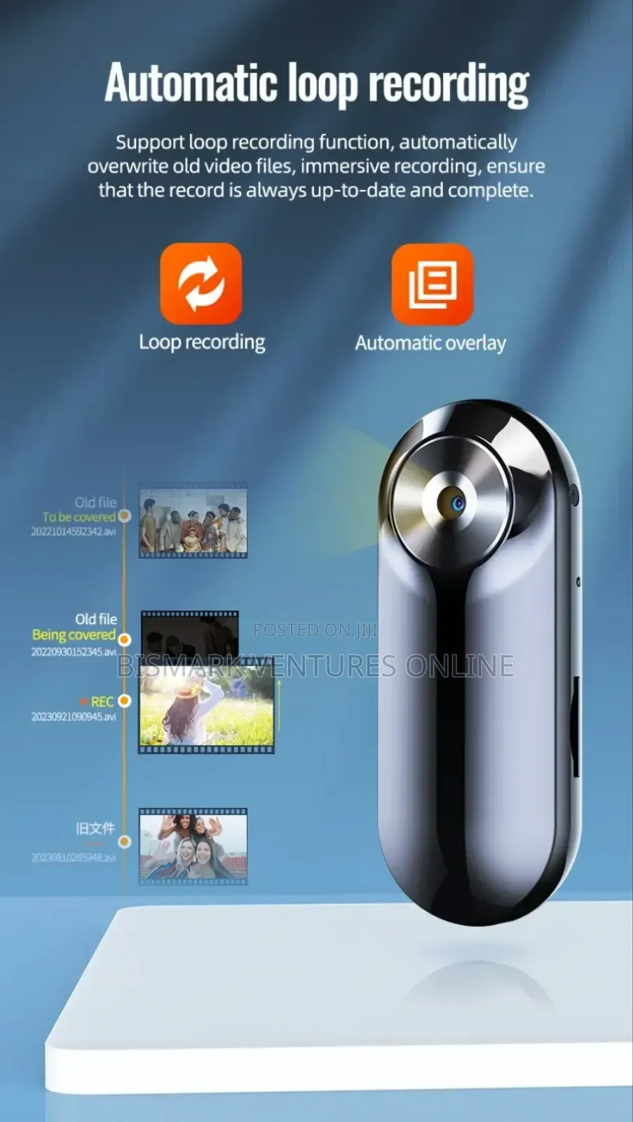 C20 Mini Spy Hidden Body Camera