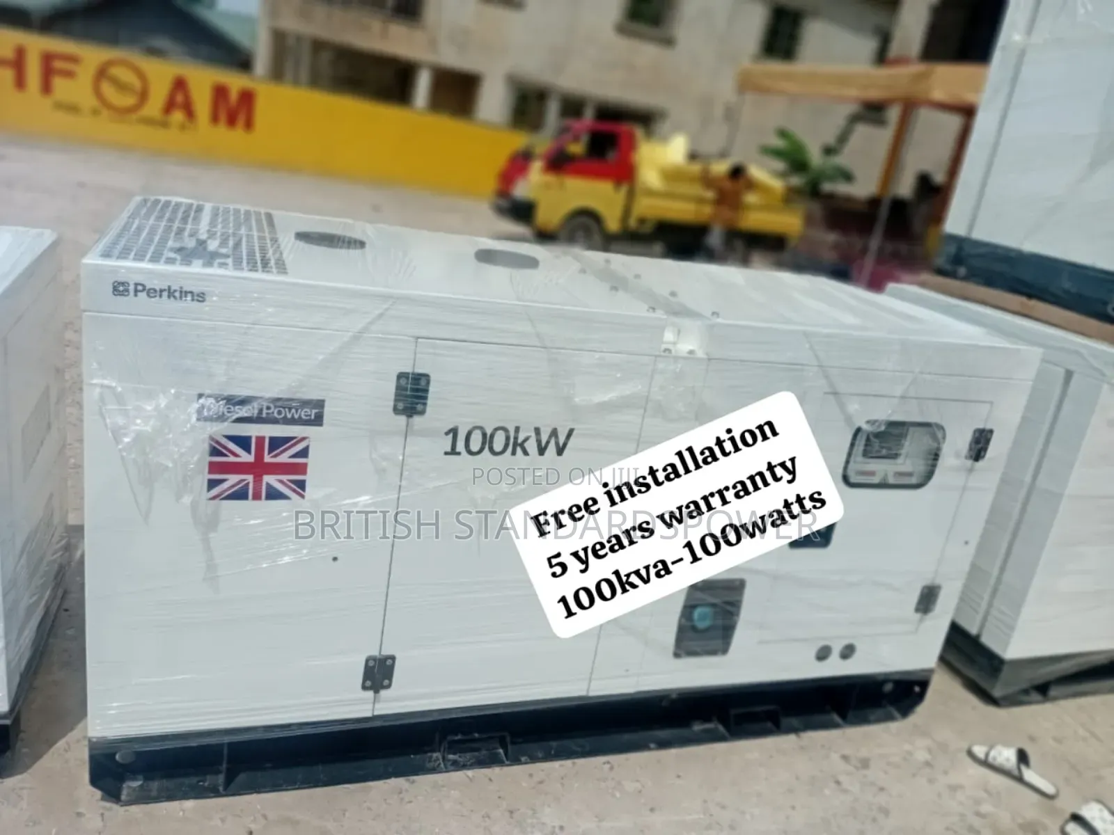 Exceptional 100kva Silent Diesel Generator Engine