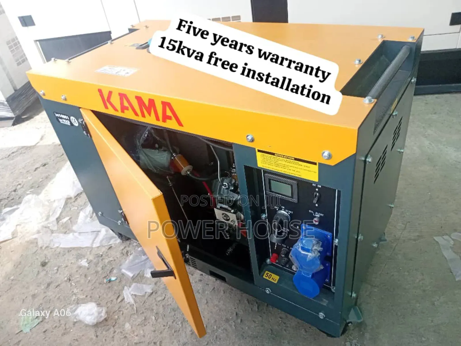 Renewable Energy Tool Kama Generator 15kva