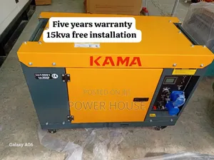 Hybrid Powe Kama Diesel Generator 15kva 16500watts