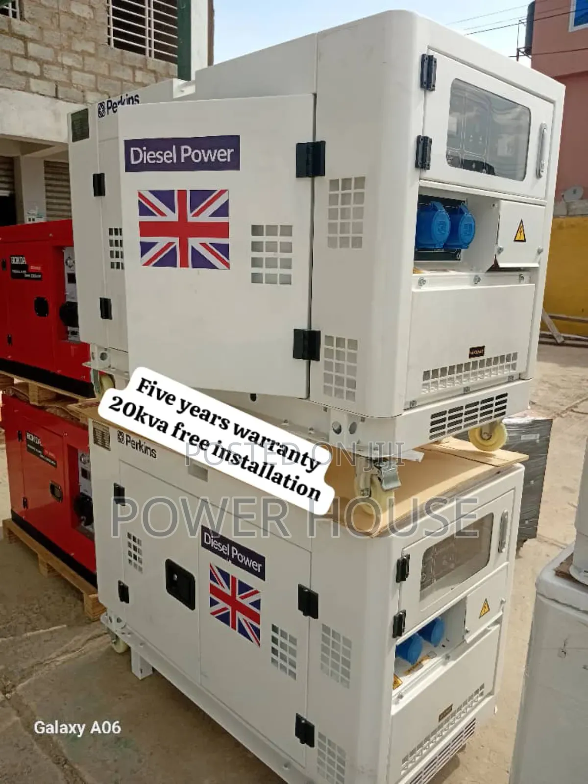 Hybrid Power 20kva Perkins Diesel Generator