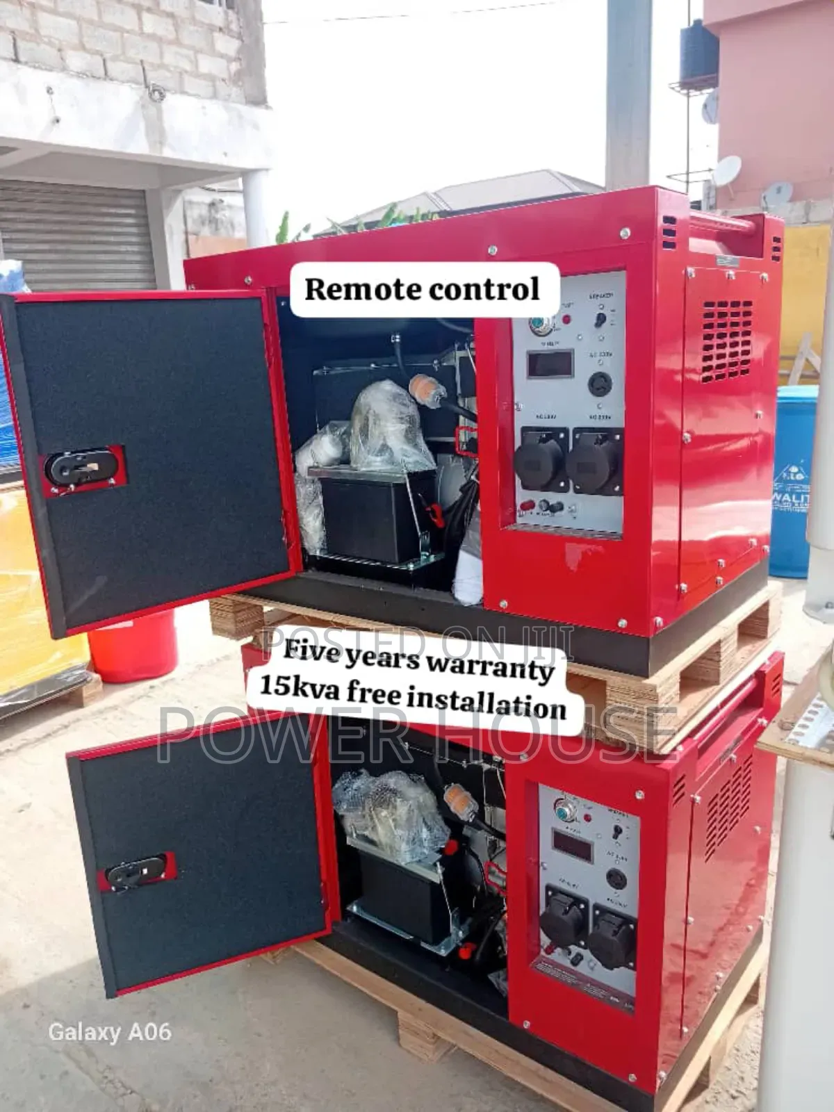 Powerful Digital Screen 16500watts 15kva Honda