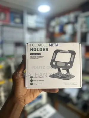 Foldable Metallic Tablet Holder