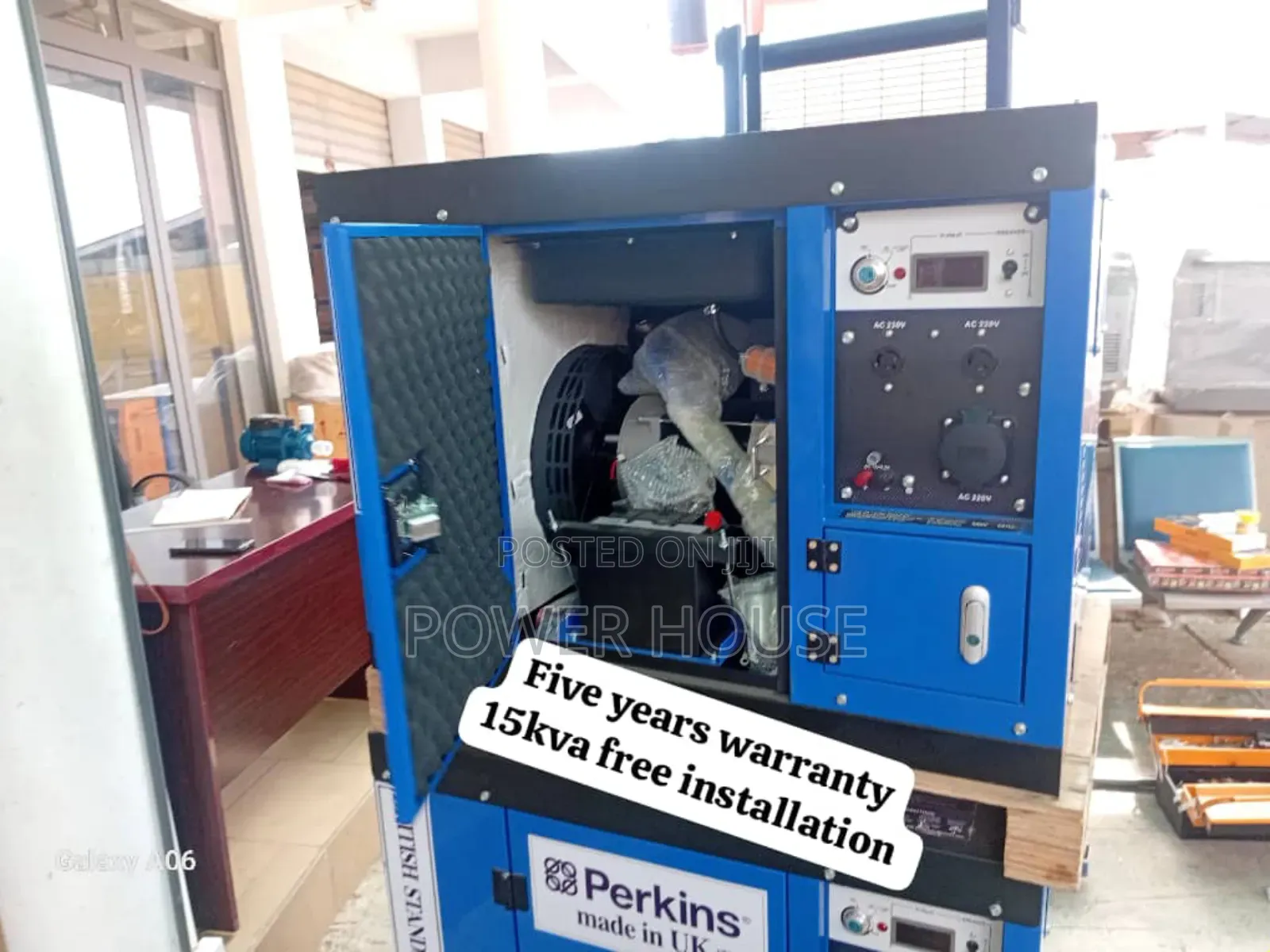 Automation Screen System Perkins Generator Diesel