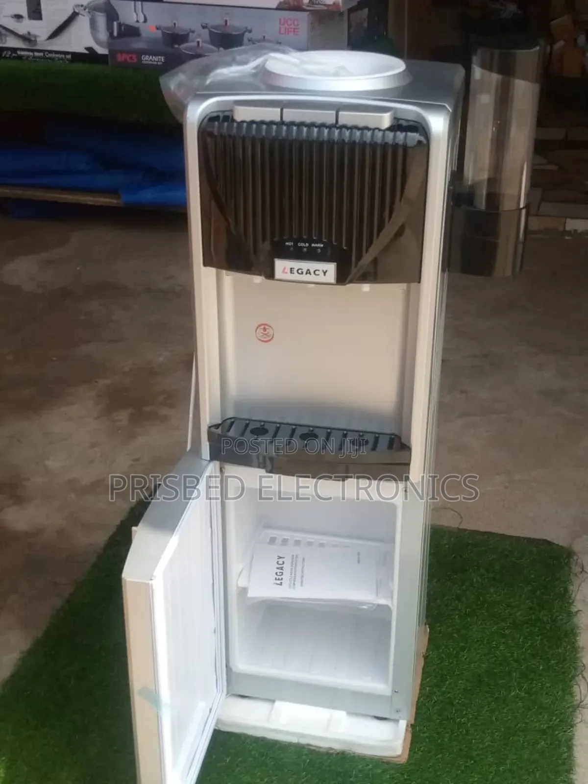 Legacy Durable Water Dispenser With Cup Holder