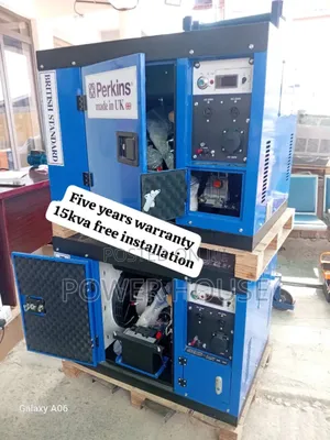 Display Screen 15kva 16500watts Perkins Diesel Generator