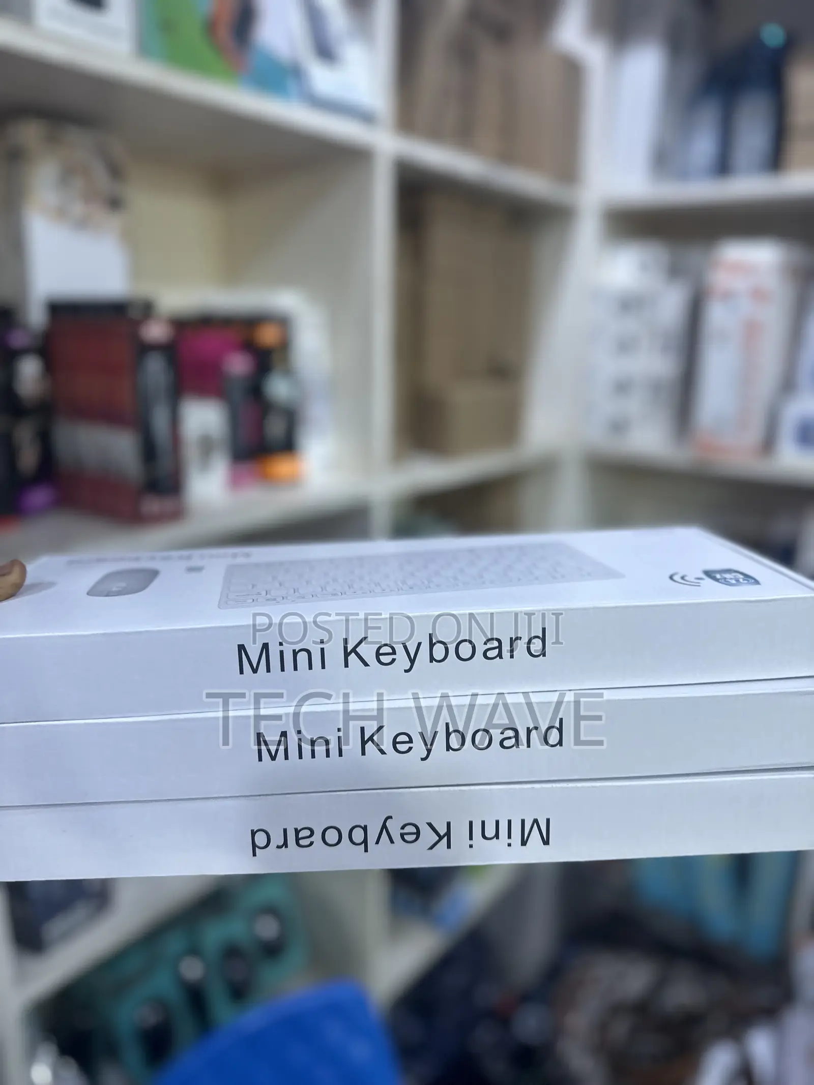 Wireless Mini Keyboard and Mouse Combo
