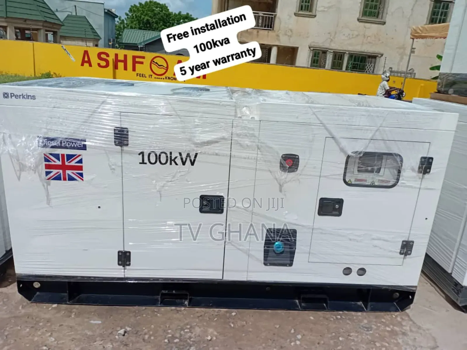 Safegen 24/7 100kva Perkins