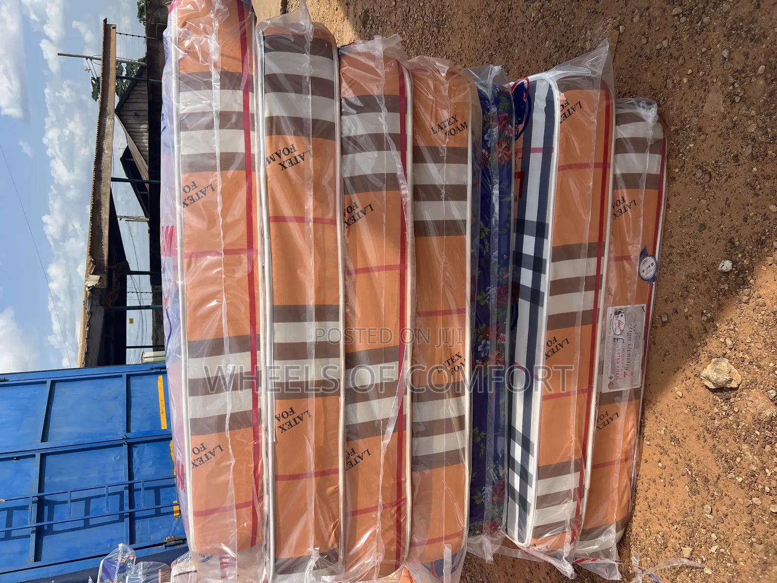 Hd1 Polyester 10inches Latex Foam Mattress
