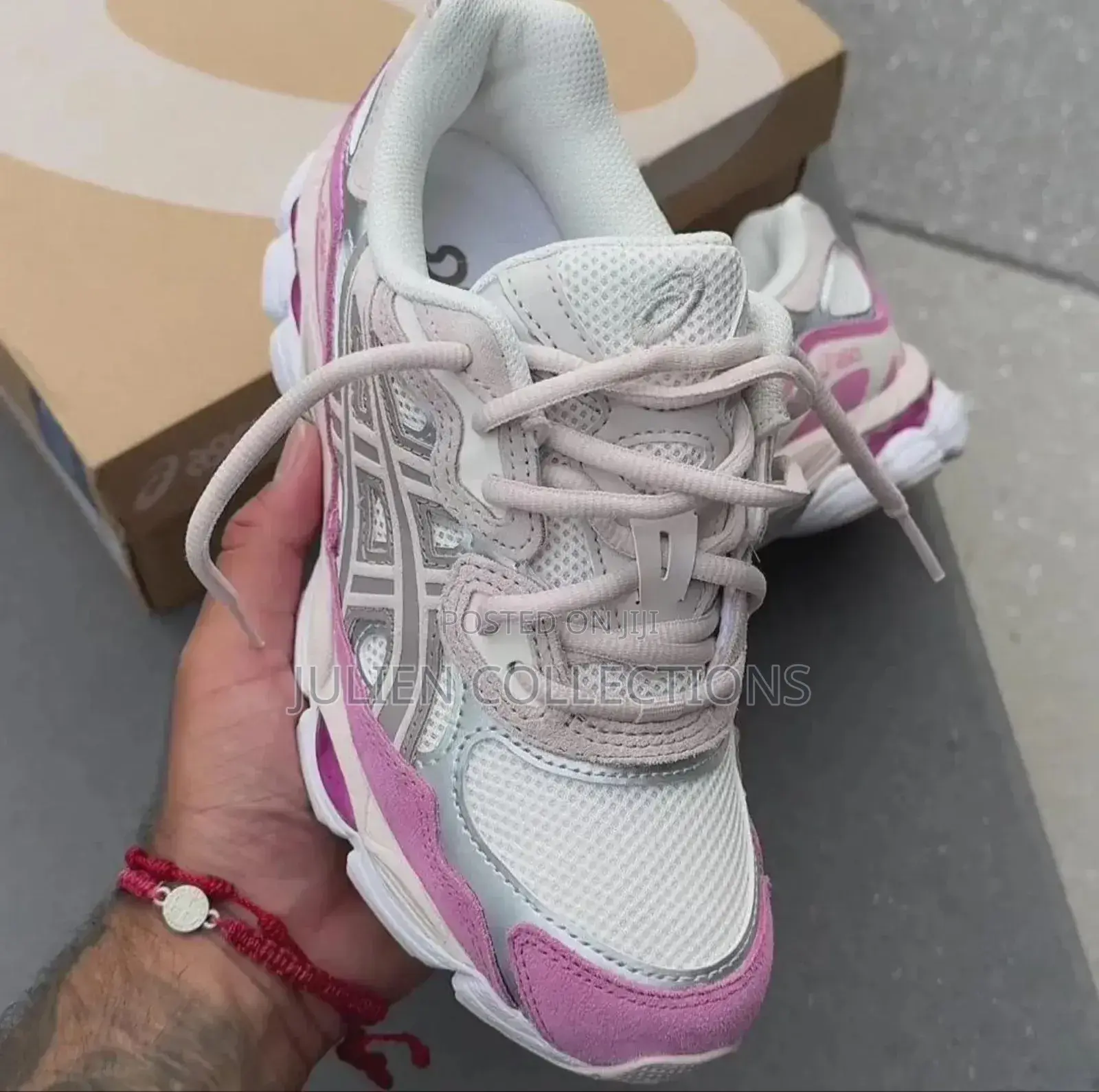 Asics Gel Kayano Pink Cream and White