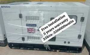 Power Lift 35kva Silent Diesel Powered Generator