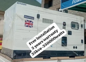 Robust 35kva Silent Diesel Generator