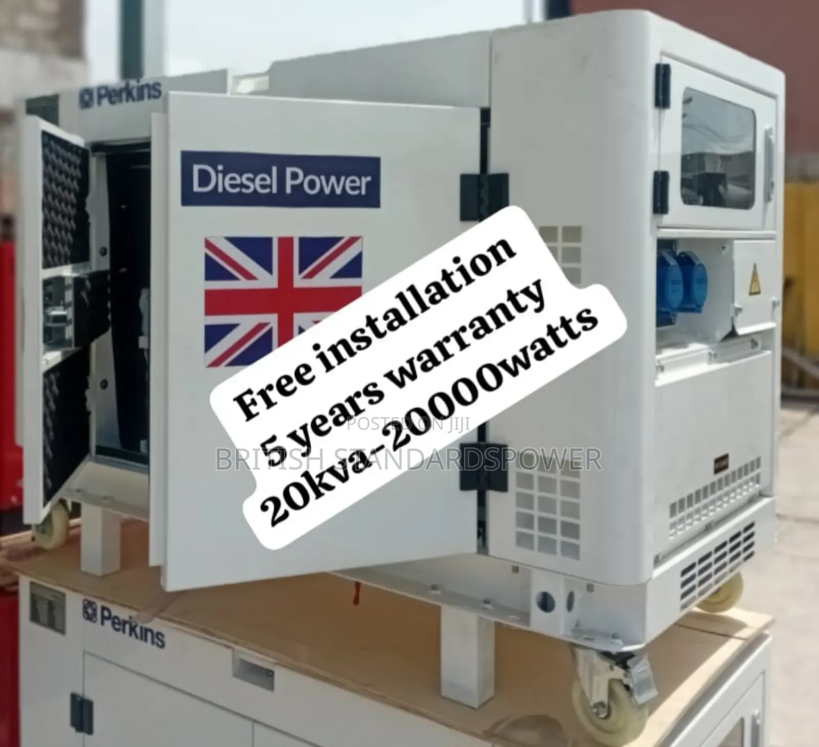 Dual Power Supply 20kva Diesel Generator