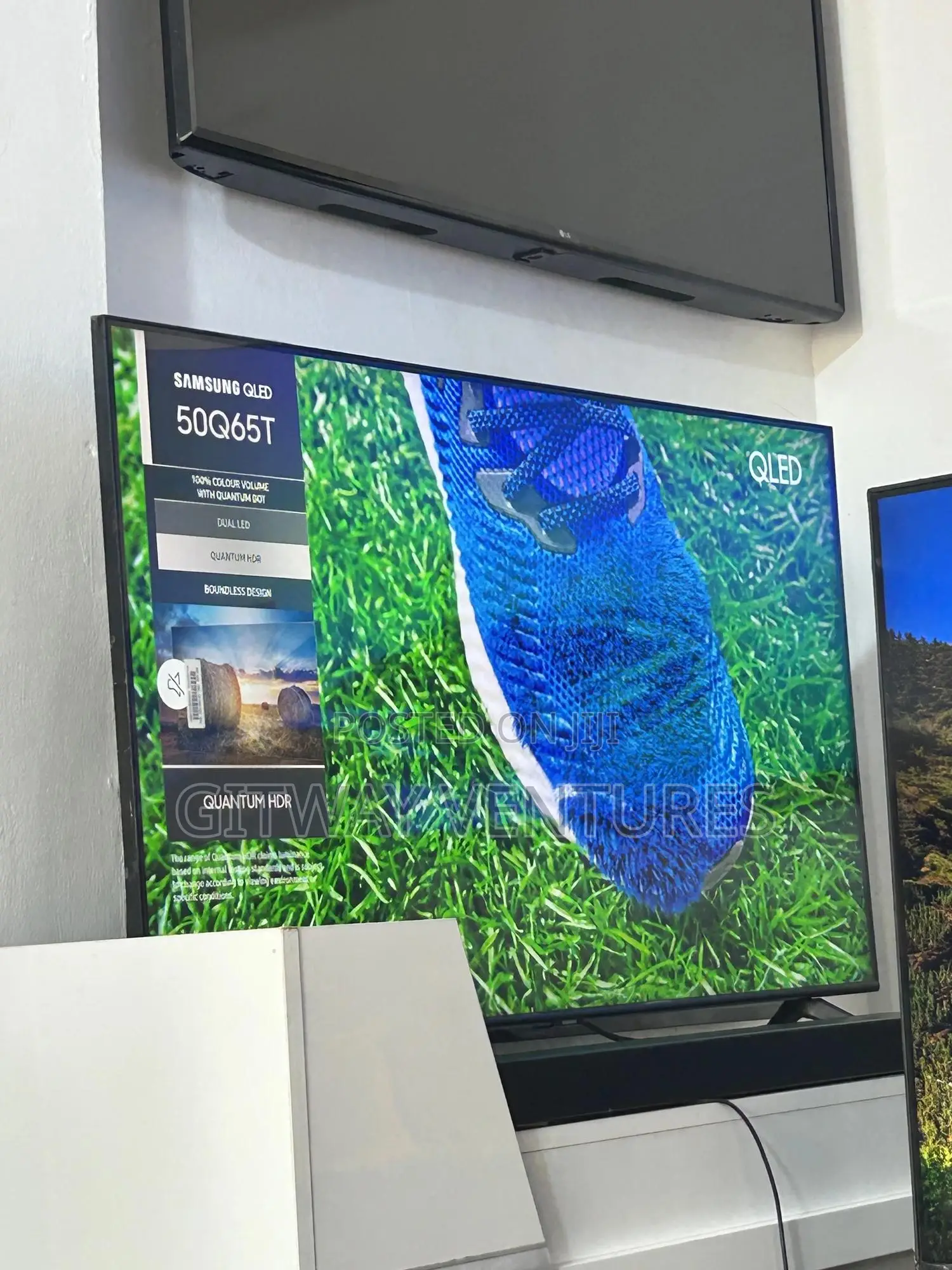 Uk Used Samsung Qled 50” Smart Tv