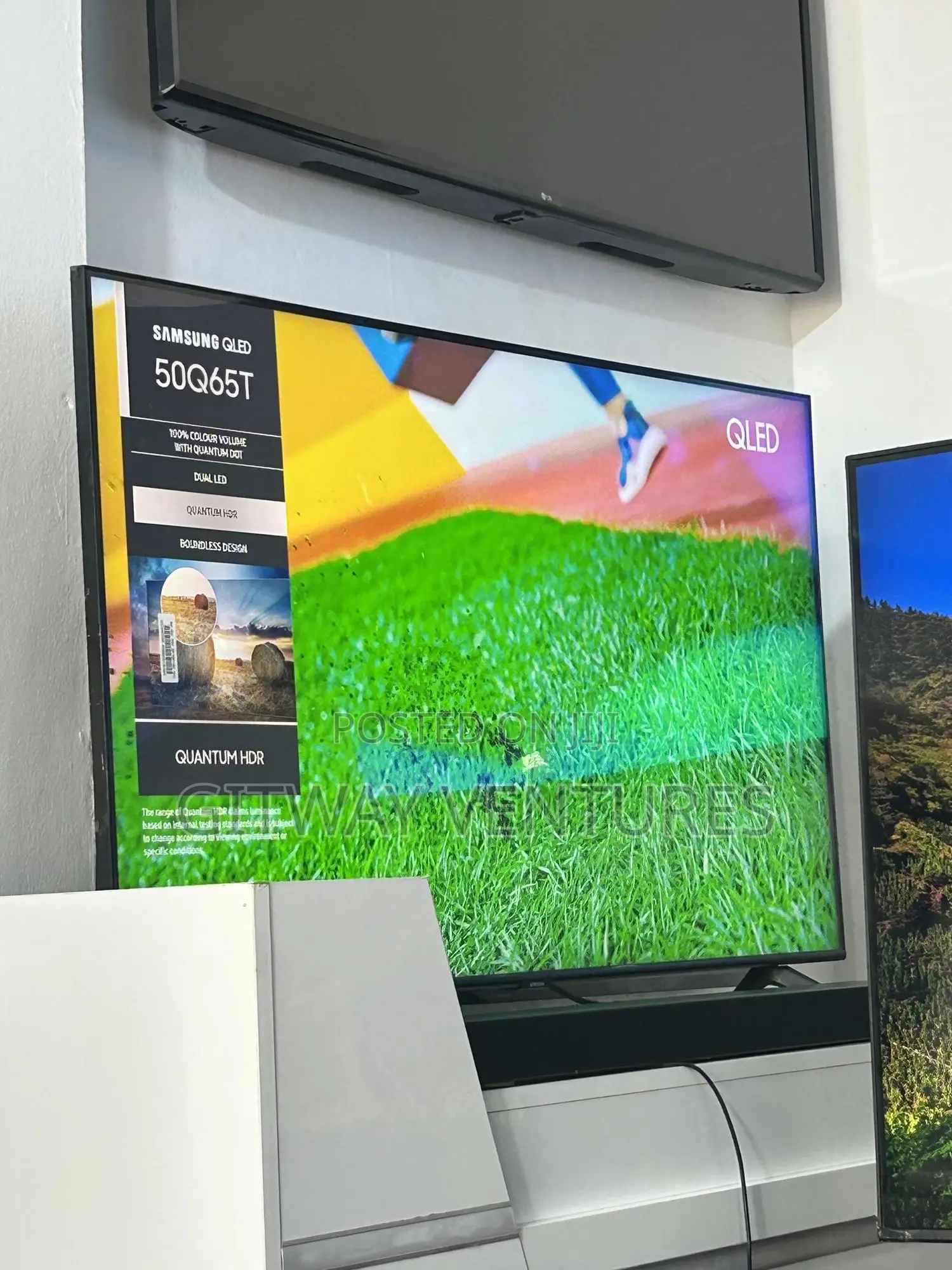 Uk Used Samsung Qled 50” Smart Tv