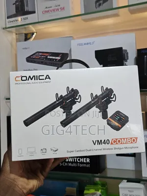 Comica Audio Vm40 Combo 2-Person Wireless Shotgun Microphone