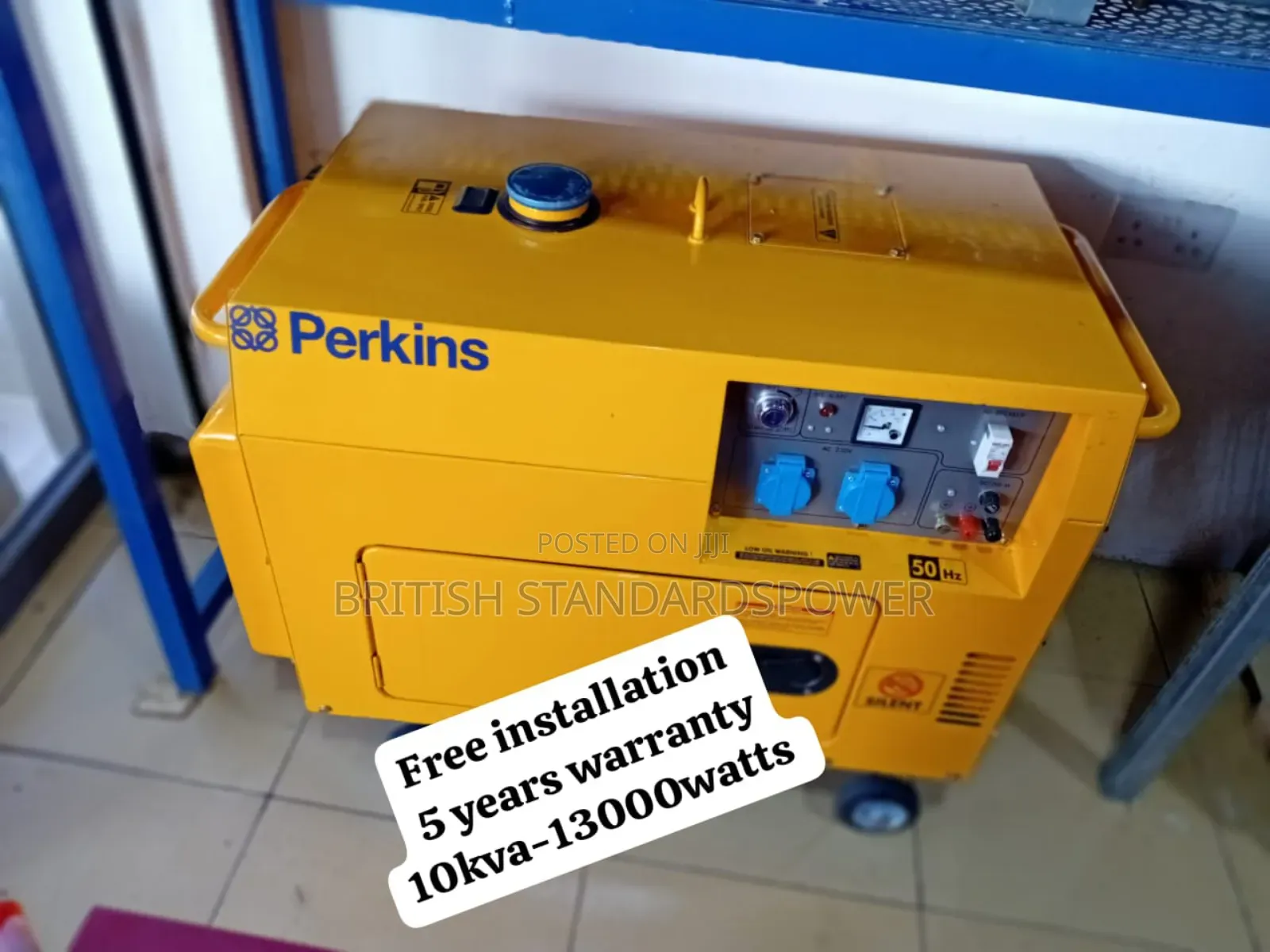 High Speed 10kva Silent Diesel Powered Generator