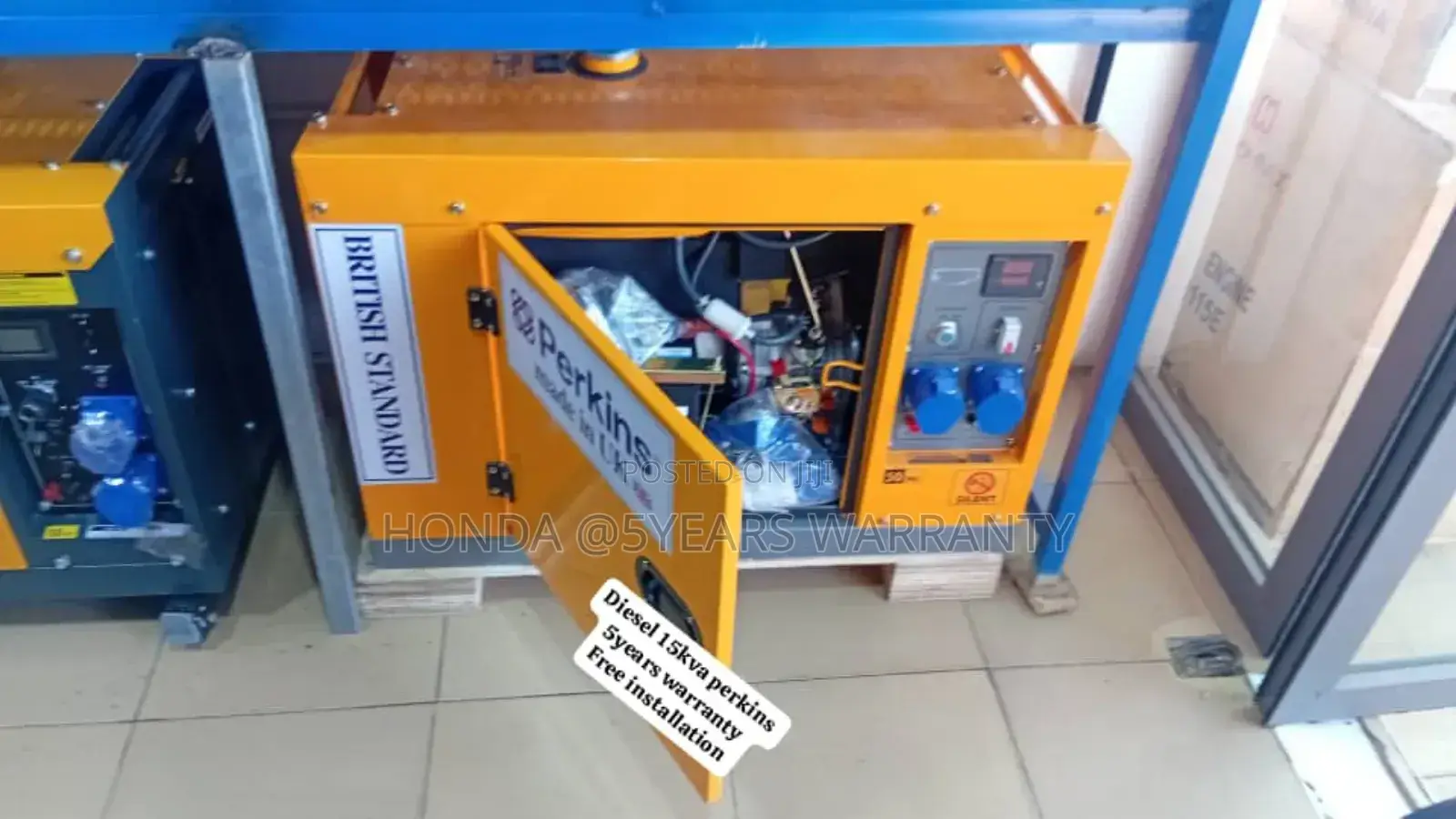 Shift Electric Energy With Perkins 15kva 16500watt Diesel