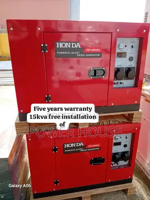 Remoting Source Honda Diesel Generator 15kva 16500watts