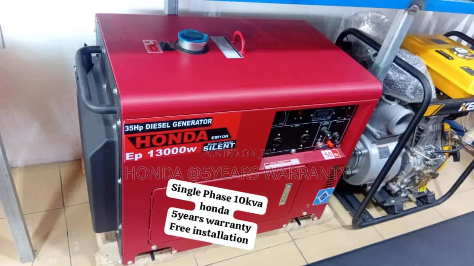 Stretch Electric Energy Honda 10kva 13000watt Generator 10kv